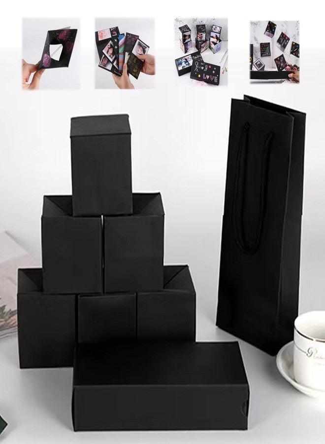 Neioaas DIY Surprise Gift Box with Accessories Set- Creative Bounce Box for Money & Photos, DIY Unique Romantic Surprise Gift Box for Birthday, Valentine's Day, Anniversary, Wedding(DIY,Black) - Image 3
